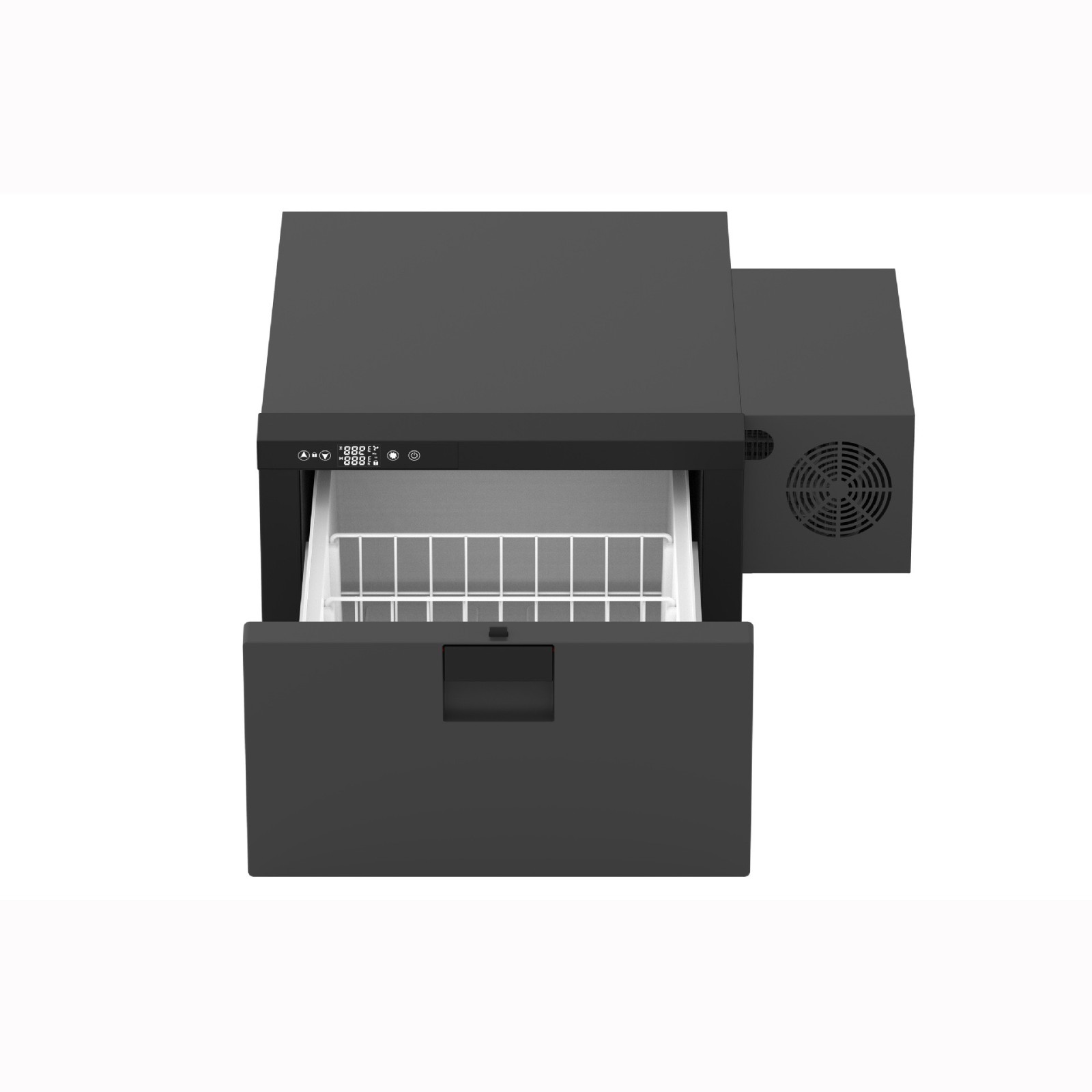 加工定制24L卡车抽屉式压缩机车载冰箱3种安装方式低噪音强制冷冻图4