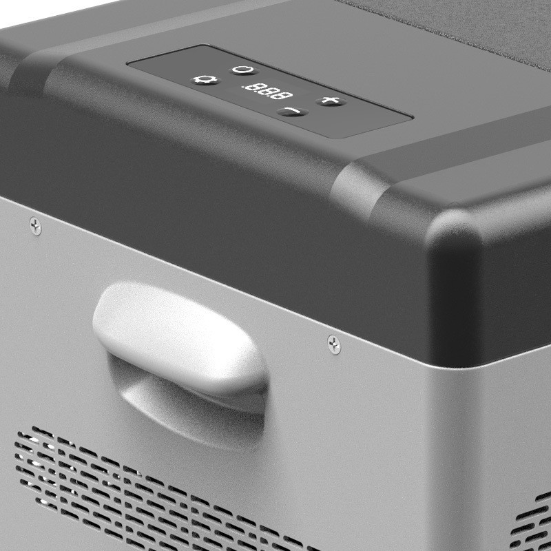 迷你冰箱15升压缩机制冷车家两用冷冻冷藏12V24V货车户外车载冰箱图2