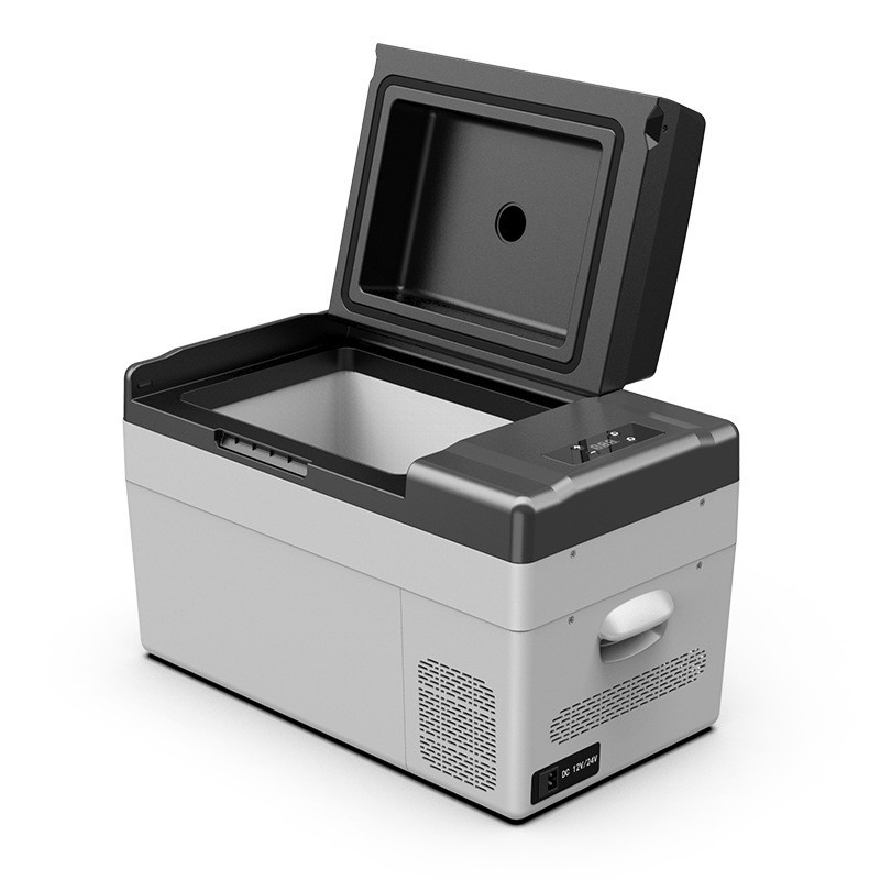 迷你冰箱15升压缩机制冷车家两用冷冻冷藏12V24V货车户外车载冰箱图5