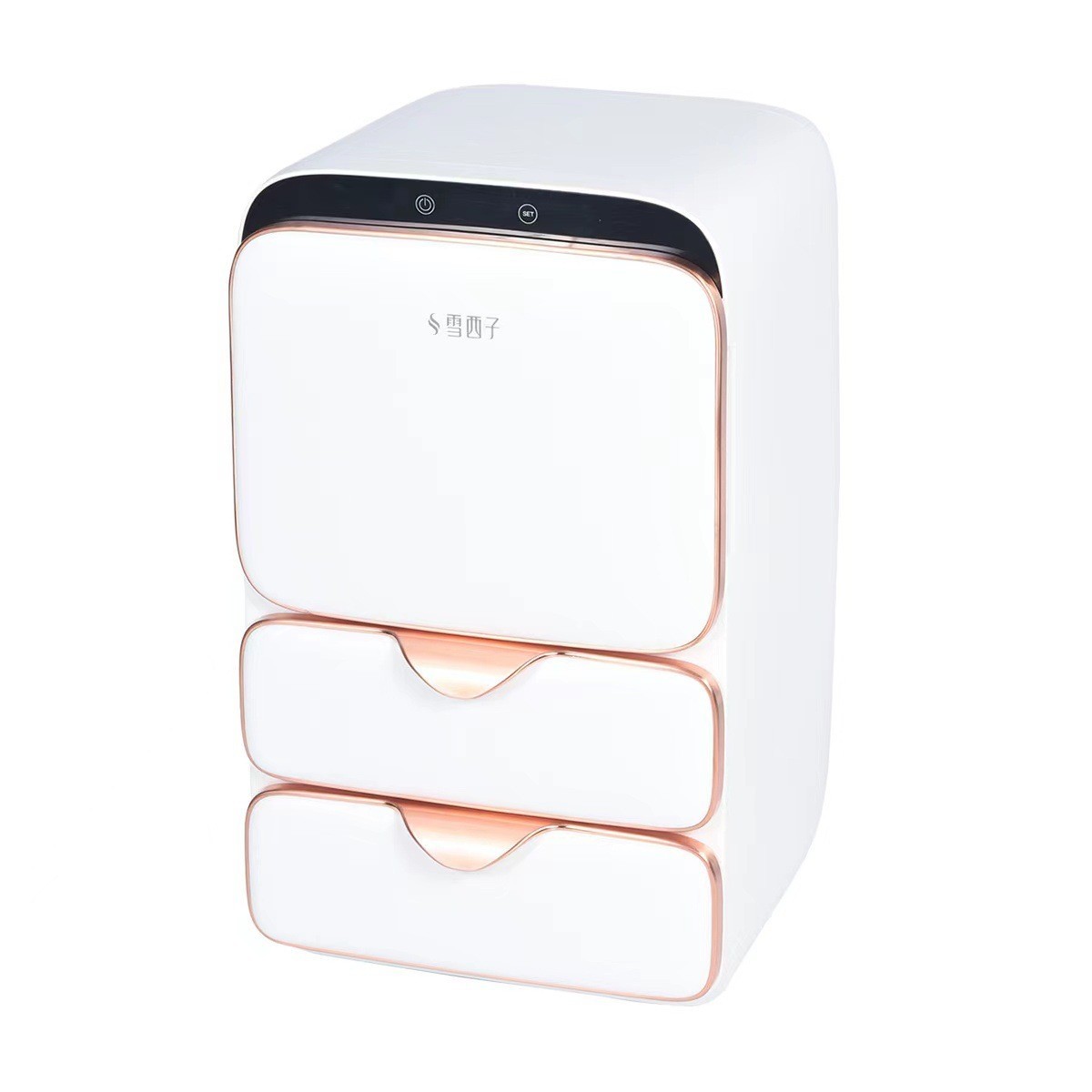 定制外贸16L家用化妆品冷藏美容冰箱 迷你便携式护肤美妆冰箱图2