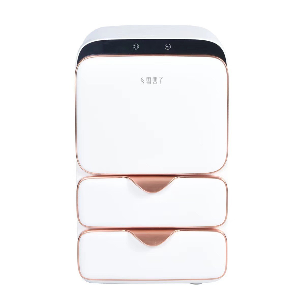 定制外贸16L家用化妆品冷藏美容冰箱 迷你便携式护肤美妆冰箱图4