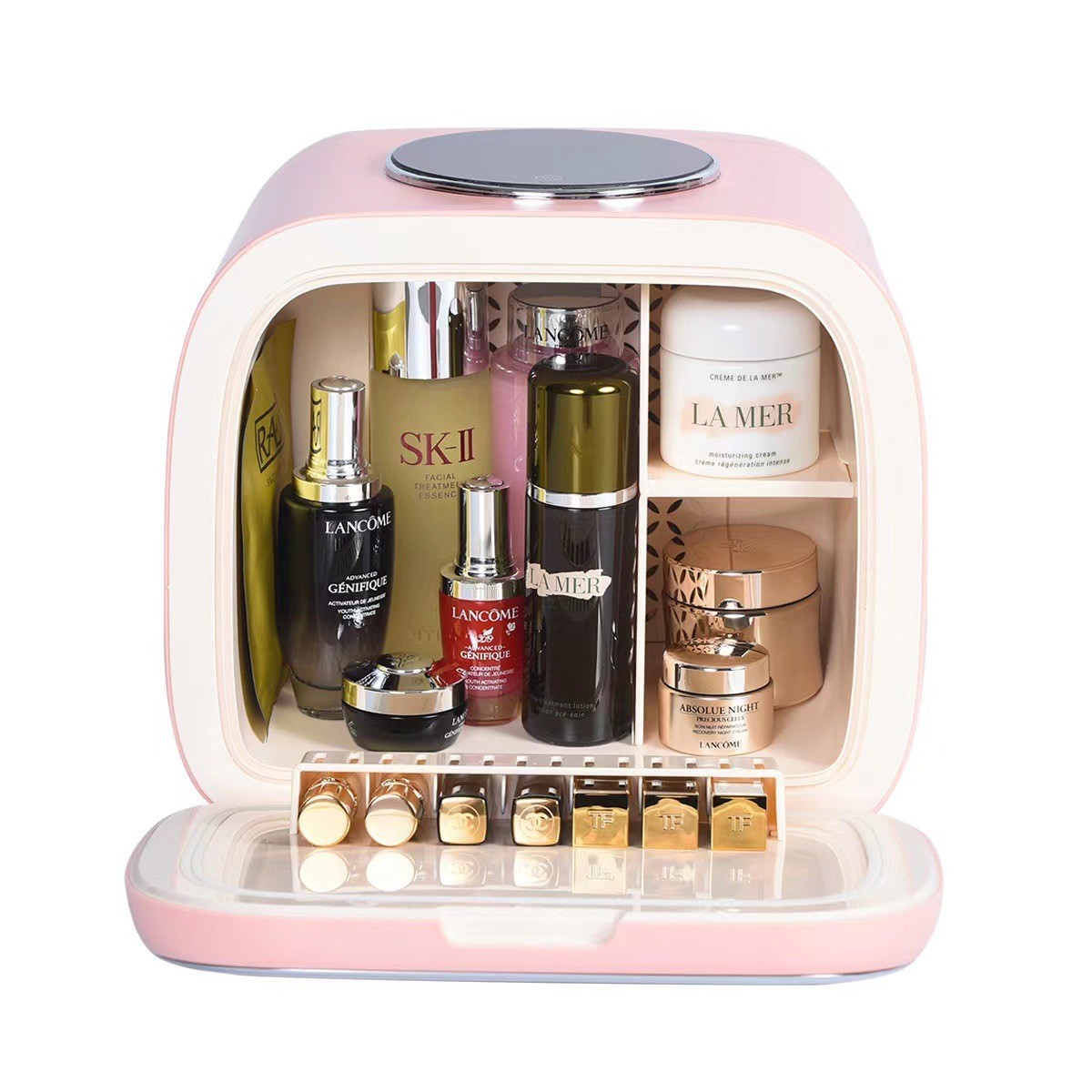 定制跨境7L居家护肤品冷藏迷你美容冰箱 家用梳妆台面膜美妆冰箱图4