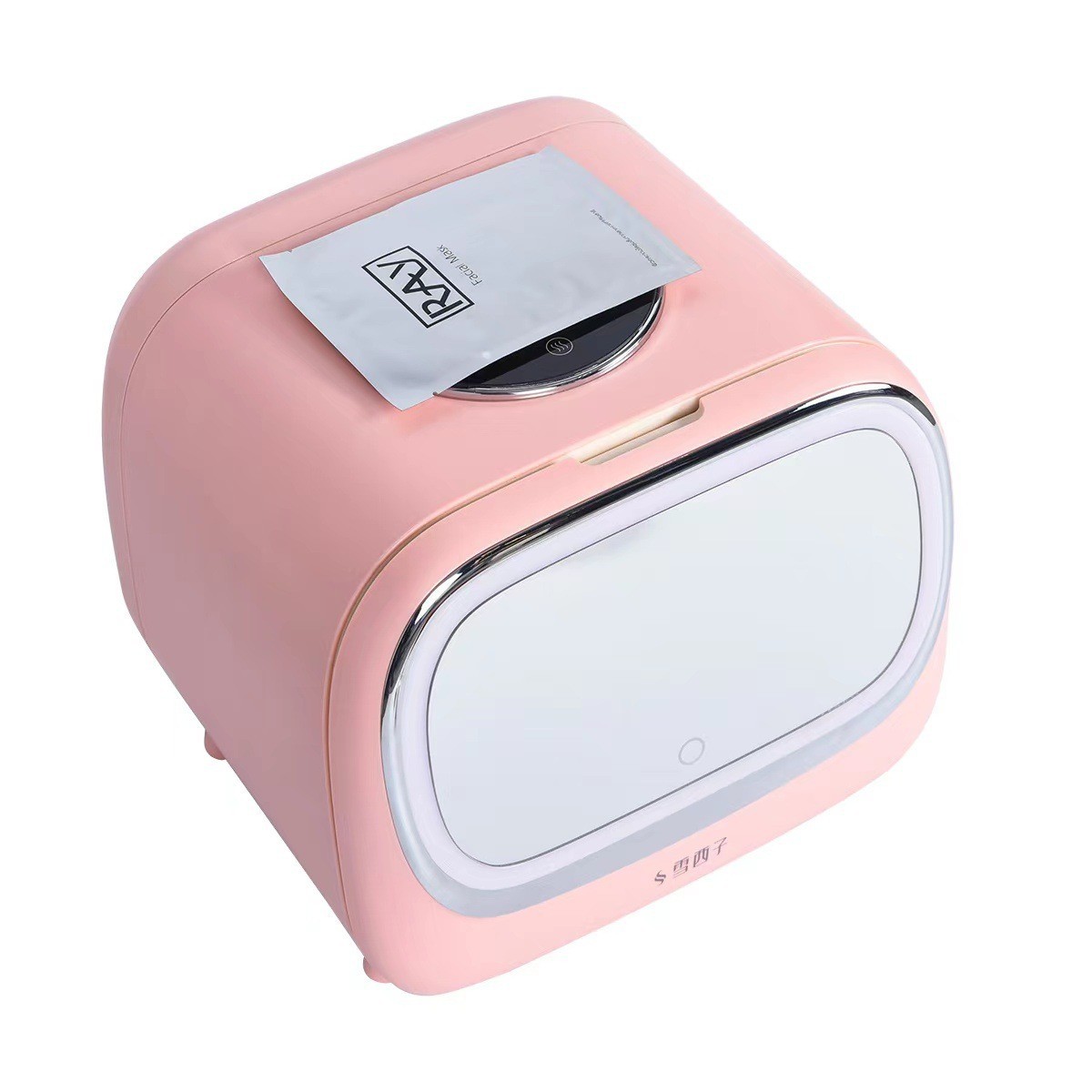 定制跨境7L居家护肤品冷藏迷你美容冰箱 家用梳妆台面膜美妆冰箱图5