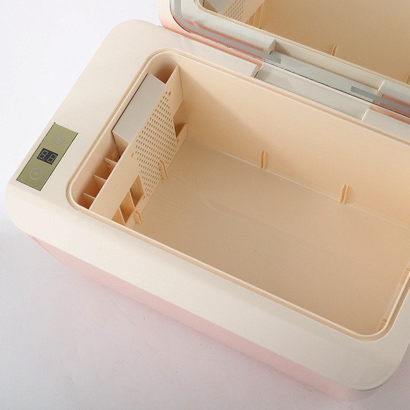 迷你化妆小冰箱车载美妆冰箱车家两用办公室学生宿舍母乳化妆品便图4