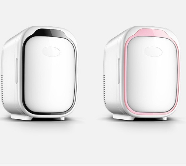 化妆品镜美妆镜小型车载冰箱 高颜值多用镜面冰箱 家车两用冰箱图2