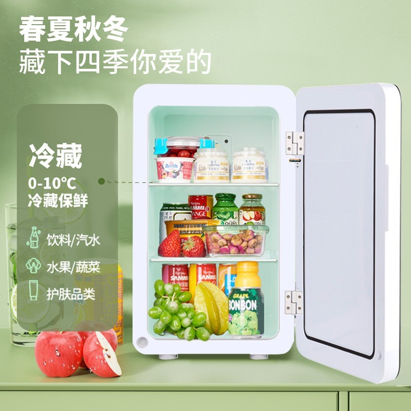 贴牌定制刘海款电子冰箱制冷加热家用车载冰箱家用制冷冷藏保温箱图4
