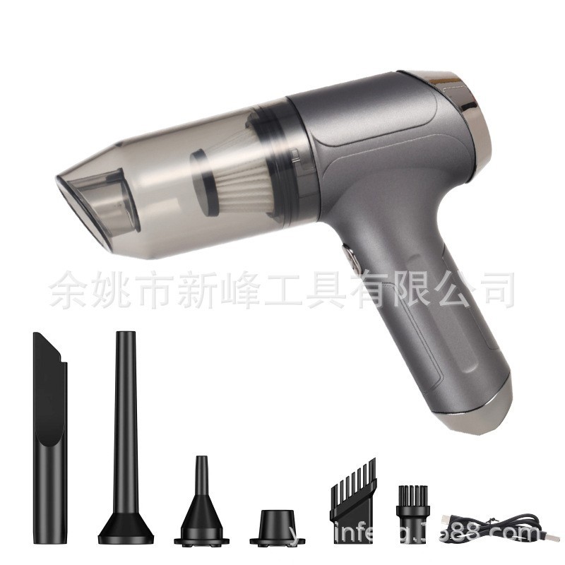 手持四吸车载吸尘器 汽车吹吸多用吸尘器图2