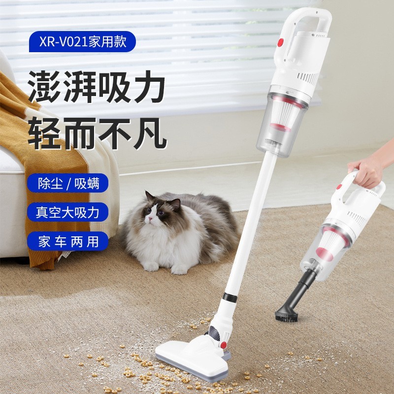 定制便携式车载家用无线吸尘器 大功率吸力手推式懒人汽车吸尘器图4