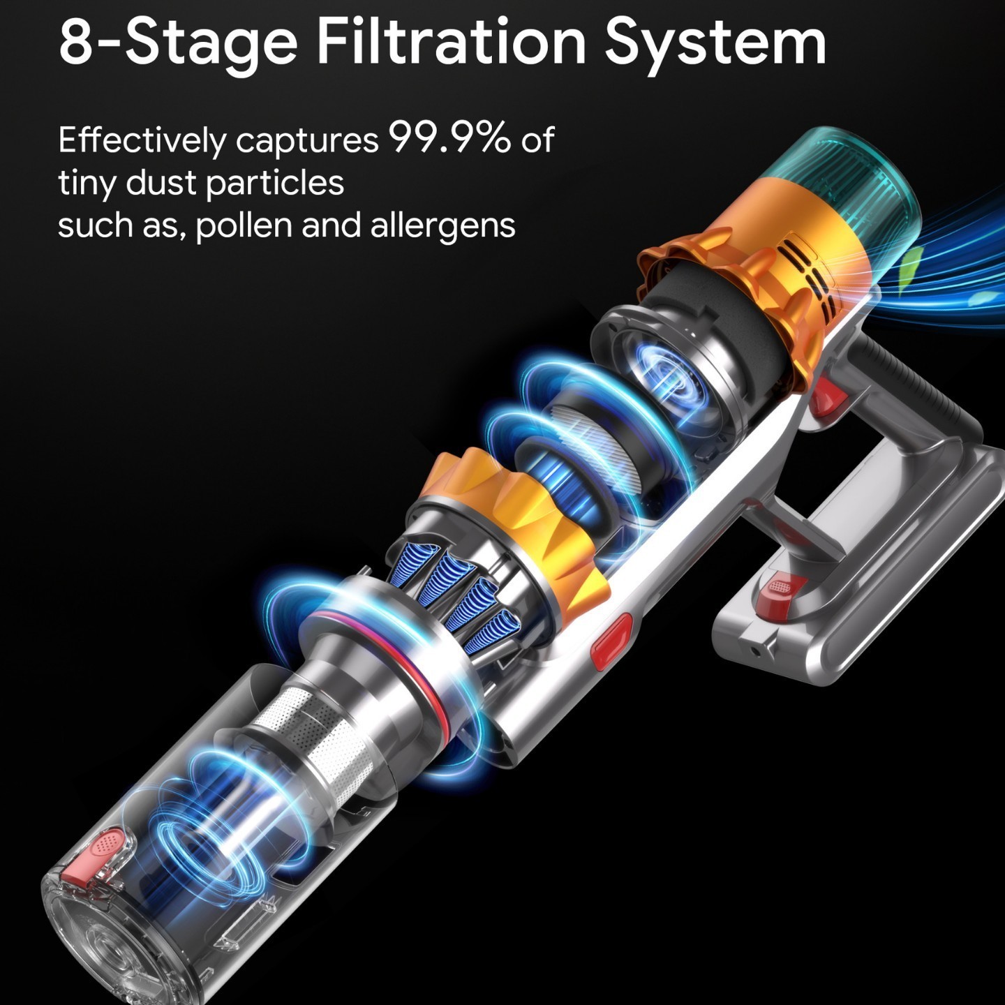 跨境无线吸尘器家用大吸力大功率显尘地毯式多功能宠物手持式吸尘图6