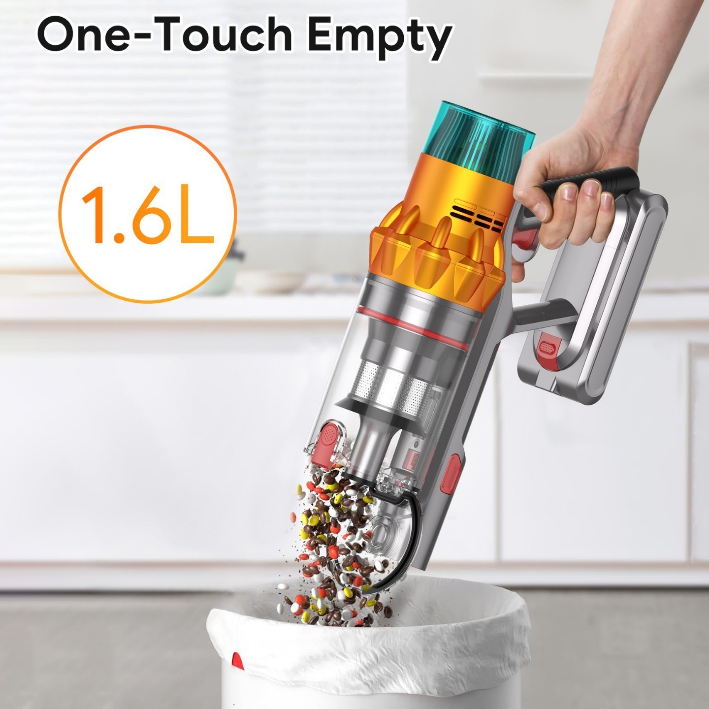 跨境无线吸尘器家用大吸力大功率显尘地毯式多功能宠物手持式吸尘图4