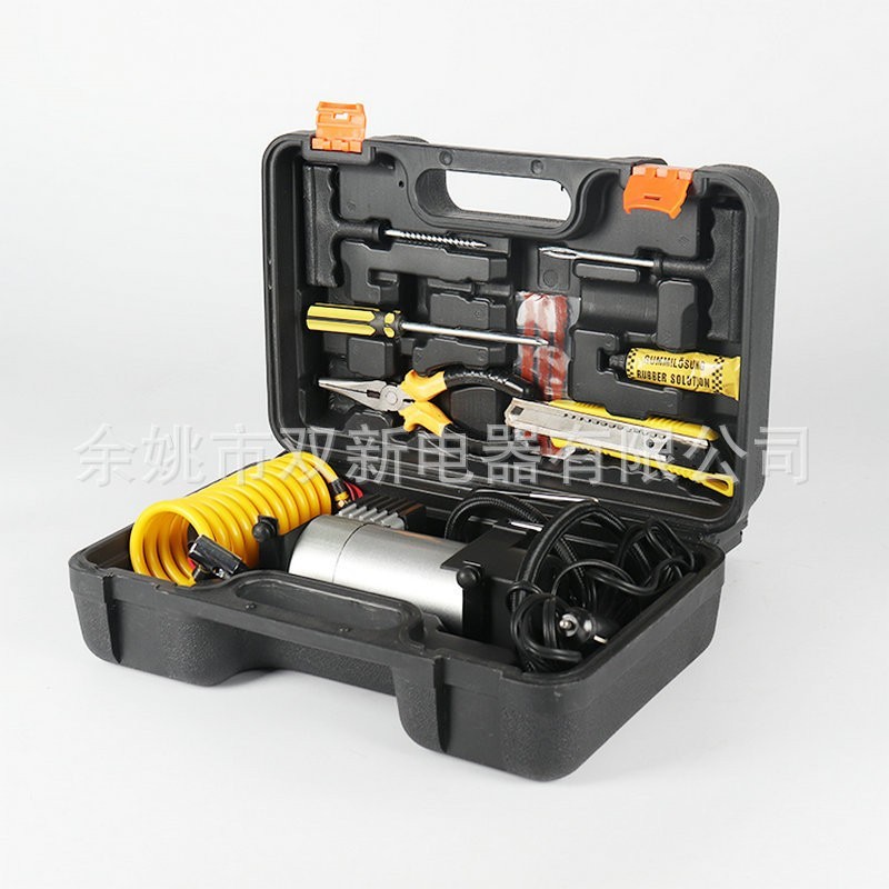 汽车单缸充气泵车用充气泵汽车打气泵单缸车载充气泵车打电动车图4