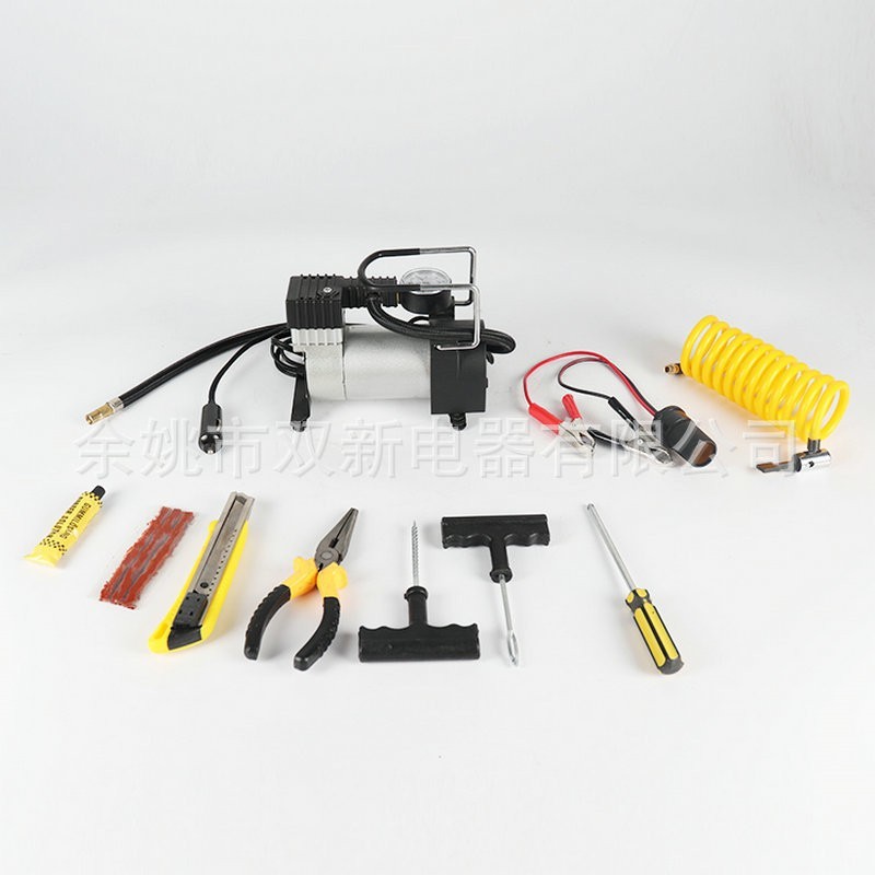 汽车单缸充气泵车用充气泵汽车打气泵单缸车载充气泵车打电动车图3