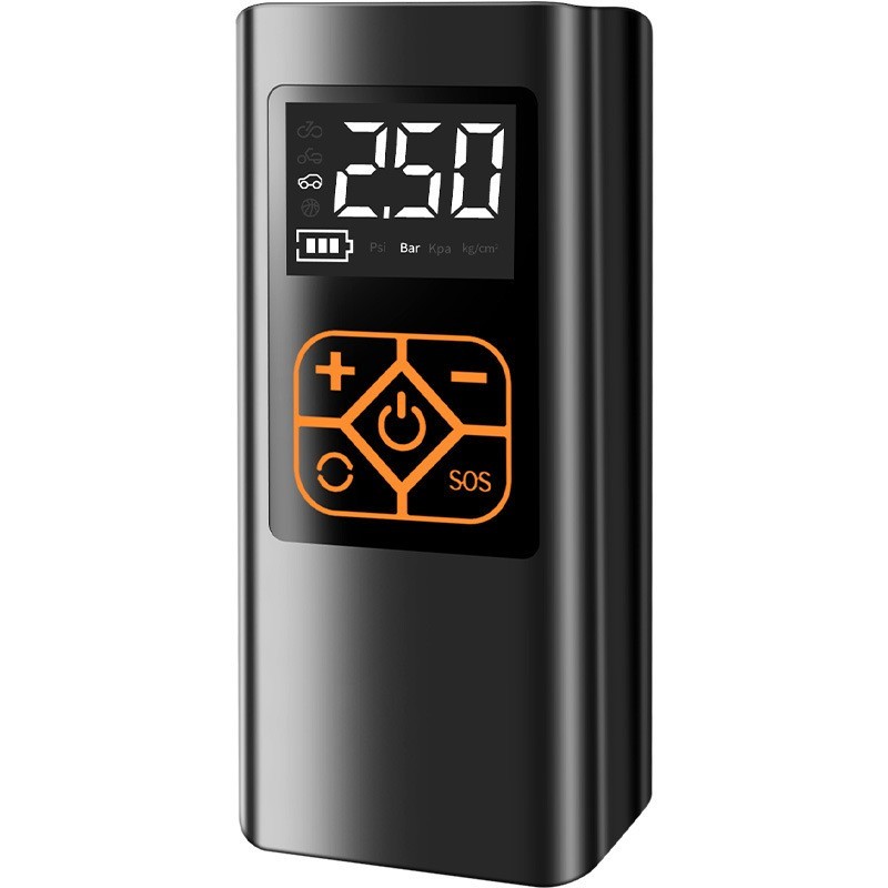 无线车载充气泵手持迷你汽车打气泵电动车轮胎高压打气筒小型新款图5