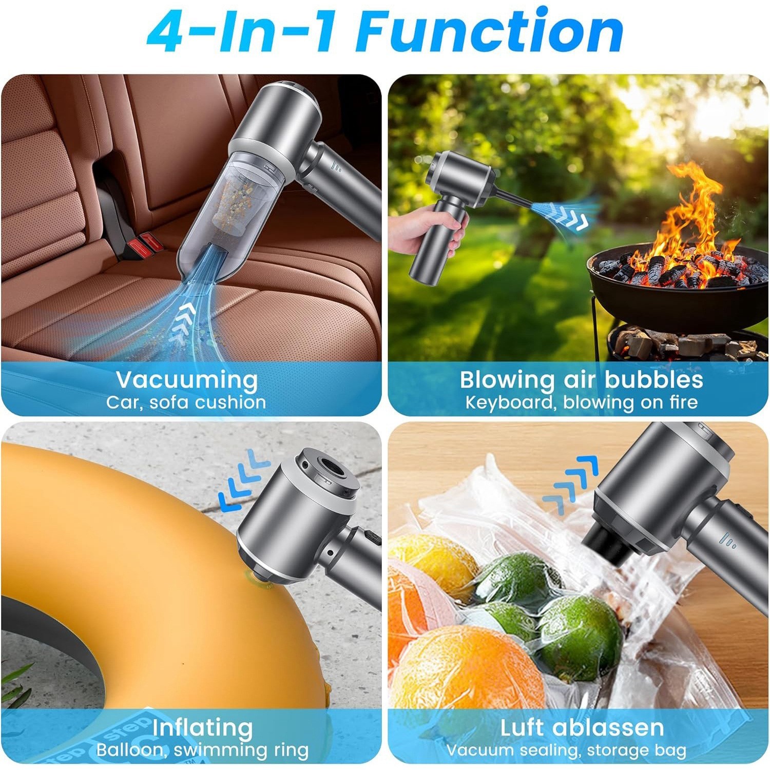 大吸力无刷吸尘器3档可调无线便携式真空车载吸尘器图3