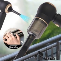 新款无线车用吸尘器吹吸一体无刷电机超大吸力大功率车载吸尘器