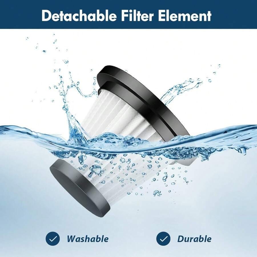 新款无线车用吸尘器吹吸一体无刷电机超大吸力大功率车载吸尘器图3