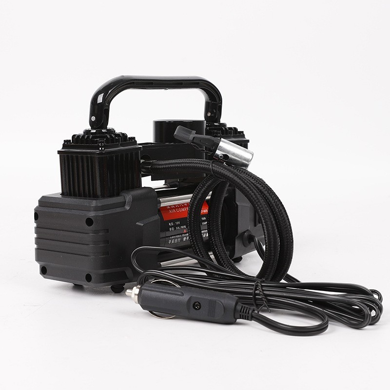 定制车载充气泵小轿车便携式汽车电动车轮胎12v加气泵打气筒图5