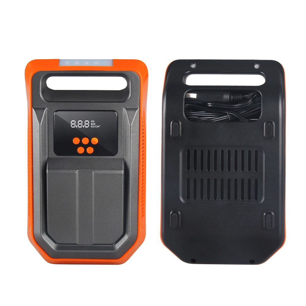 跨境高端车载充气泵轮胎充气泵数显充气泵预设压力大功率极速充气图2