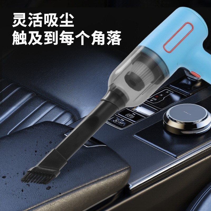 新款车载吸尘器 小型便携多功能吸尘器 家用沙发卧室手持吸尘器图4