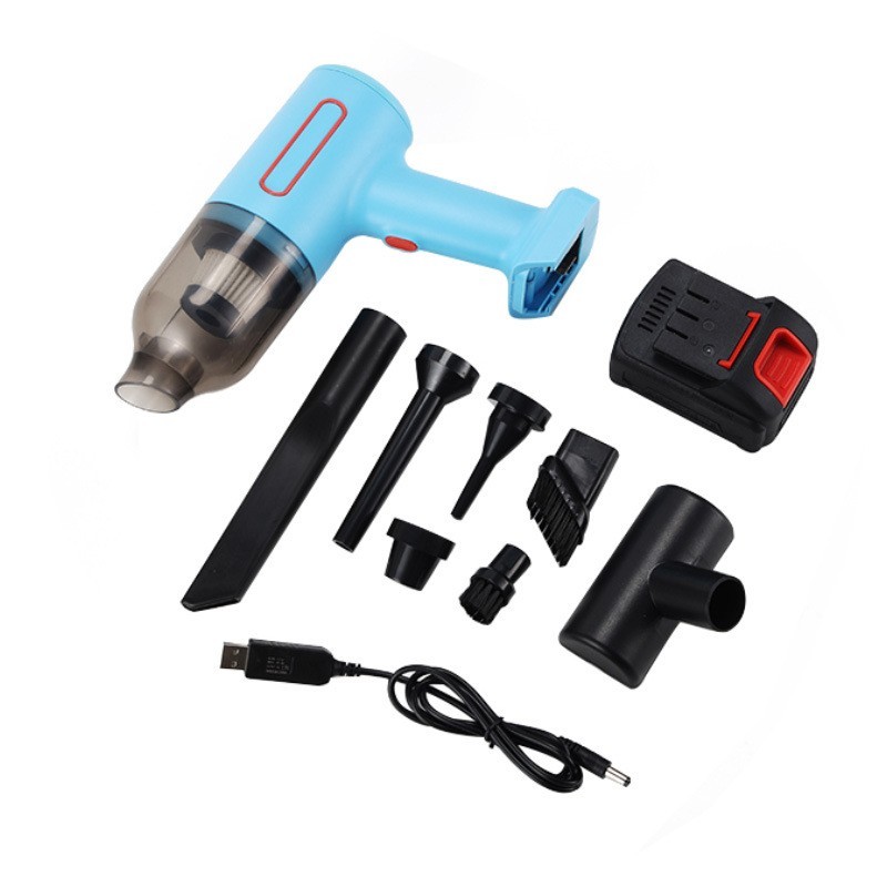 新款车载吸尘器 小型便携多功能吸尘器 家用沙发卧室手持吸尘器图5