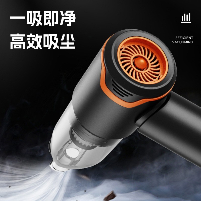 定制无线车载小型吸尘器 便携式车家两用无刷除尘器 手持吸尘器图2