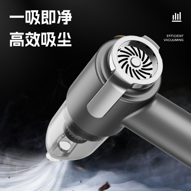定制车载吸尘器 无线便携式大功率吹尘机 小型迷你吹吸一体机图2