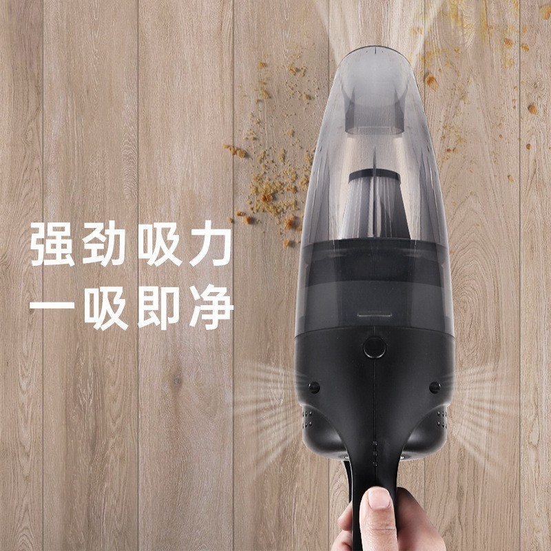 120W无线车载吸尘器无线充电式干湿车家两用超强吸力大车用吸尘器图4