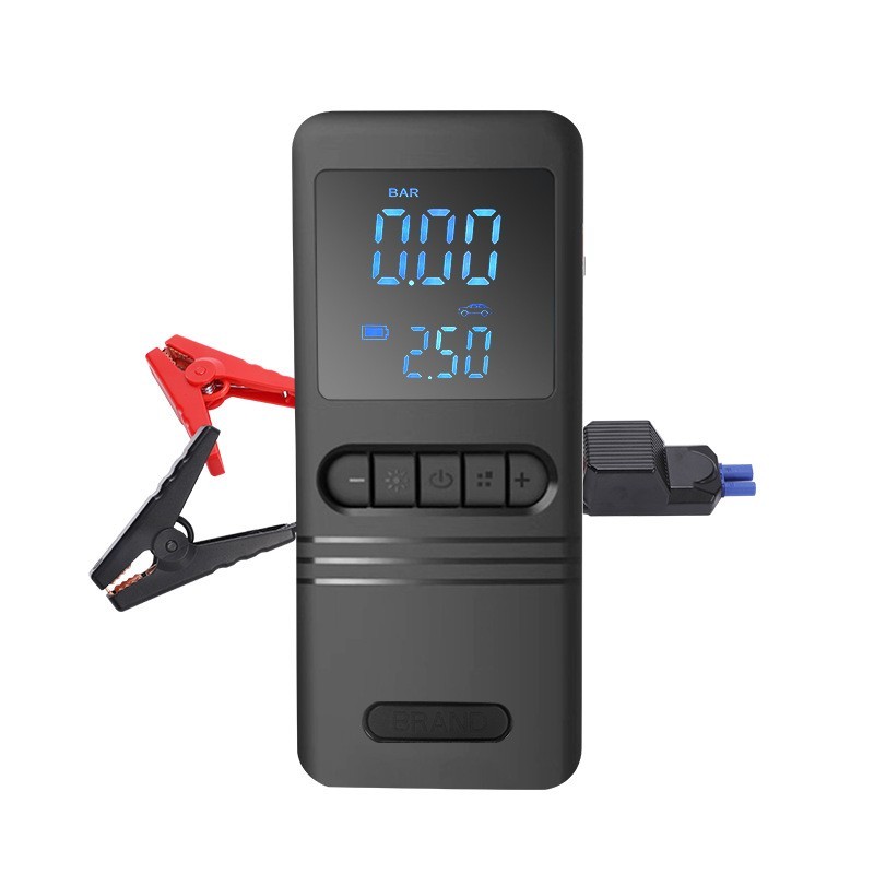 无线车载充气泵手持智能数显便携式打气应急电源一体机大功率跨境图5