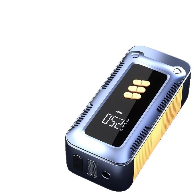 跨境新品汽车应急启动电源车载充气泵一体机12v电瓶紧急搭电宝图4