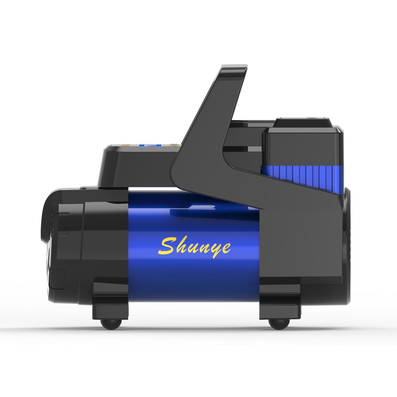 厂家供应可定制数显带灯LED金属智能便携应急车载多用途充气泵图4