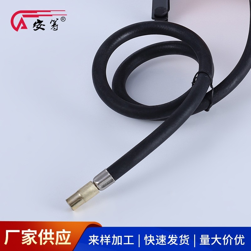 便携式车载充气泵 车用轮胎金属充气泵 30缸测胎压气泵图5