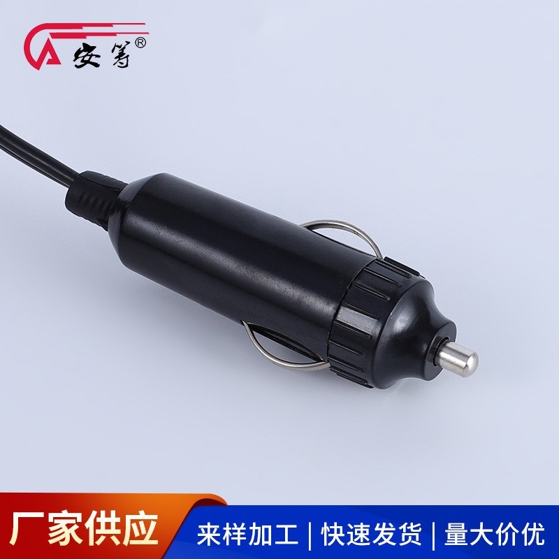 便携式车载充气泵 车用轮胎金属充气泵 30缸测胎压气泵图3