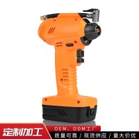 定制便携式电动充气泵 无线手持式车载打气泵 户外应急车载充气泵