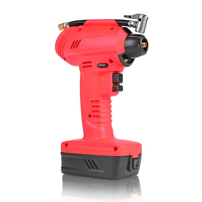 定制便携式电动充气泵 无线手持式车载打气泵 户外应急车载充气泵图4