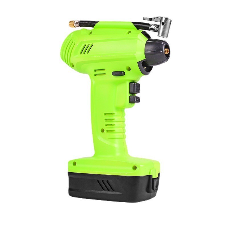 定制便携式电动充气泵 无线手持式车载打气泵 户外应急车载充气泵图5