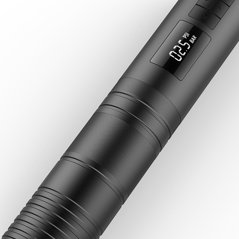 带灯汽车摩托轮胎打气筒 自行车充气泵 智能数显无线车载充气泵图4