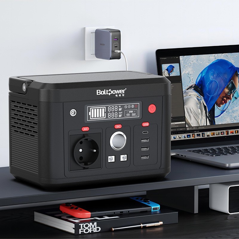 新款220V户外电源摆摊自驾便携电源露营备用300W便携式户外电源图2