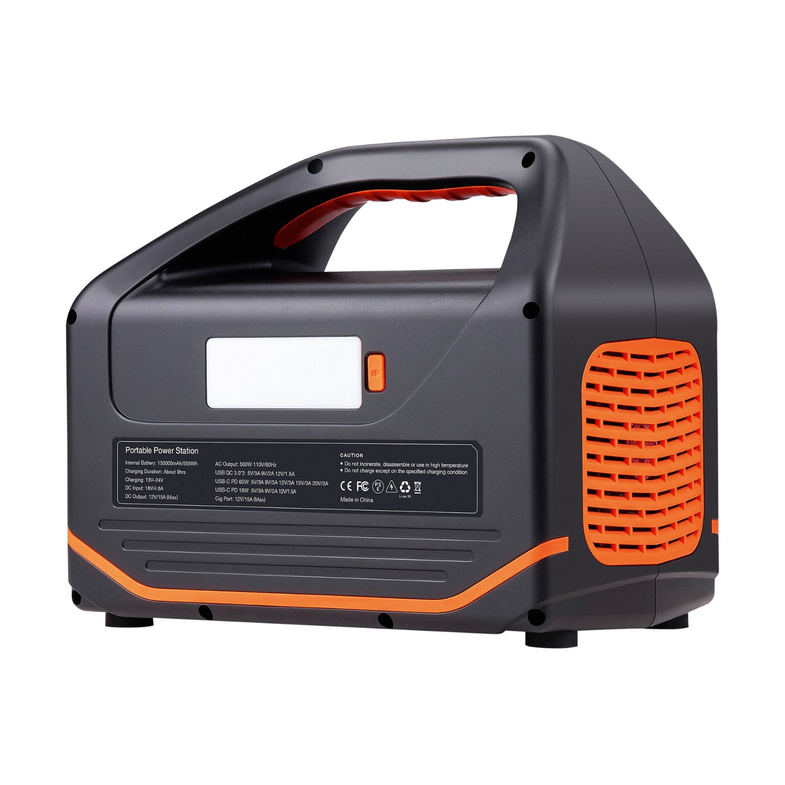 600W便携式储能电源600W户外储能电源太阳能应急电源厂家图5