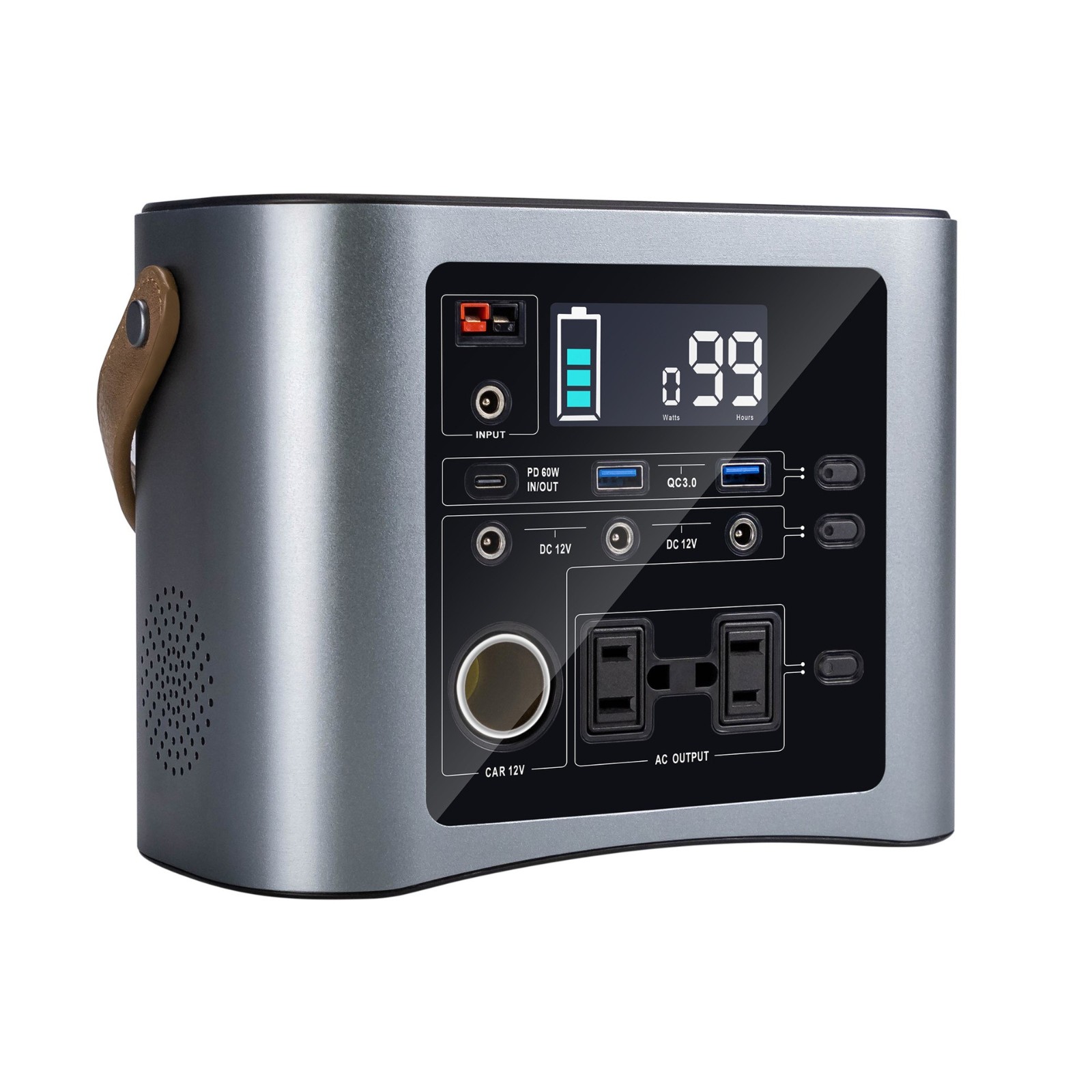 300W户外移动储能电源300W户外电源PD60W双向太阳能应急电源厂家图3