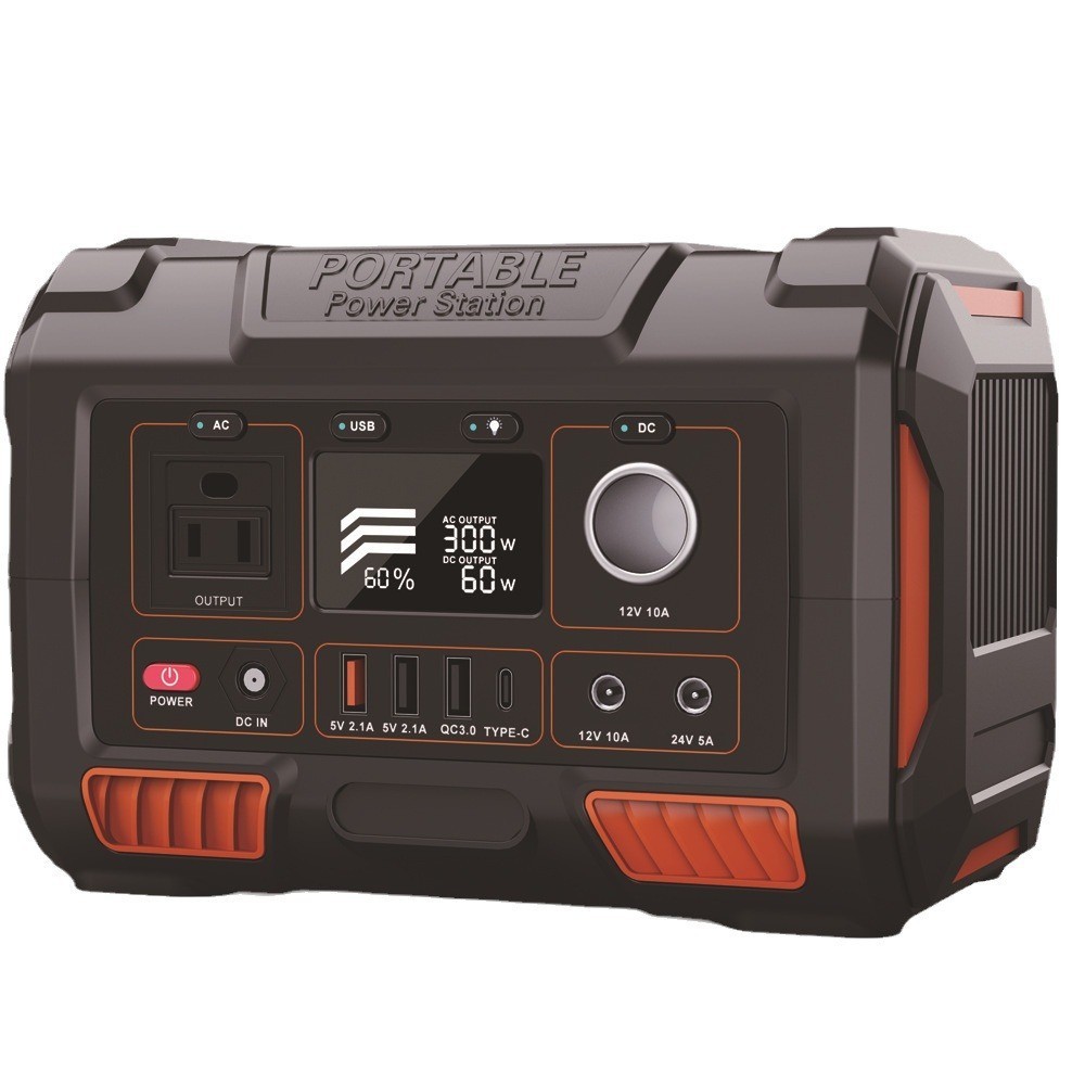 定制300W便携式储能电源 露营摆摊移动电源车载储能电源资质齐全图5