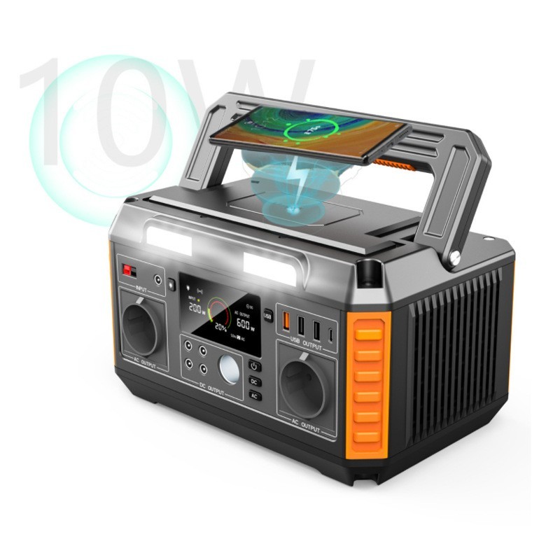 贴牌定制600W户外储能应急电源 多功能野外大功率移动应急备电源图3