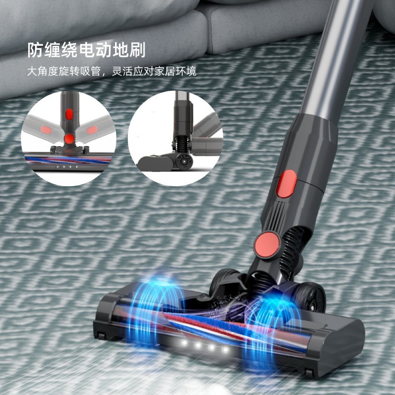 跨境无刷电机吸尘器家用大吸力大功率手持式多功能除螨除尘吸尘器图4
