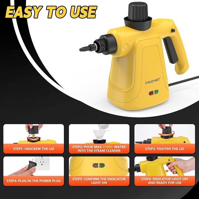 跨境蒸汽机高温杀菌便携快速清洗机清洗机家用大功率地毯沙发清洁图2