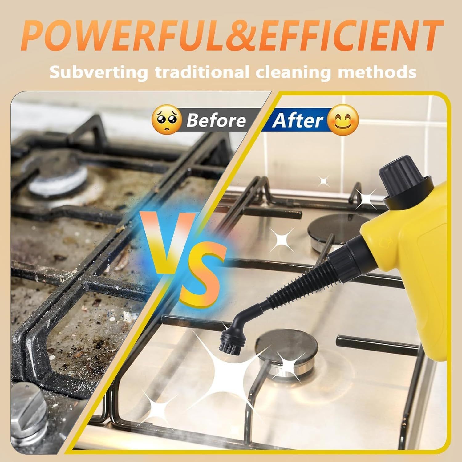 跨境蒸汽机高温杀菌便携快速清洗机清洗机家用大功率地毯沙发清洁图3