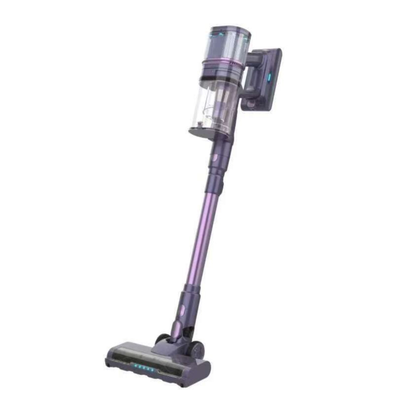 新款V12家用无线吸尘器8节电芯可拆卸无刷电机双尘杯设计电动地刷图4