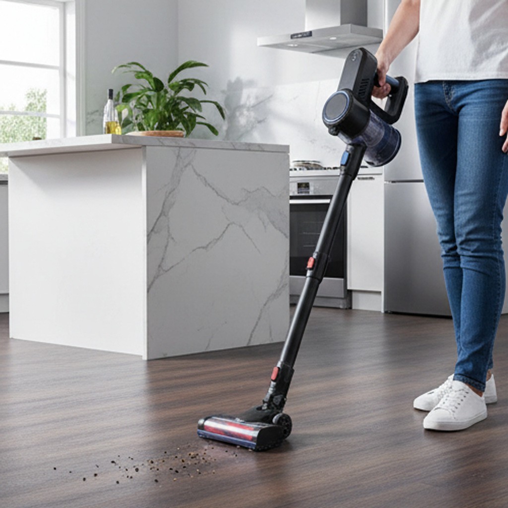 跨境大功率小型无线手持除螨吸尘器家用强吸吸尘拖地一体机便携式图3