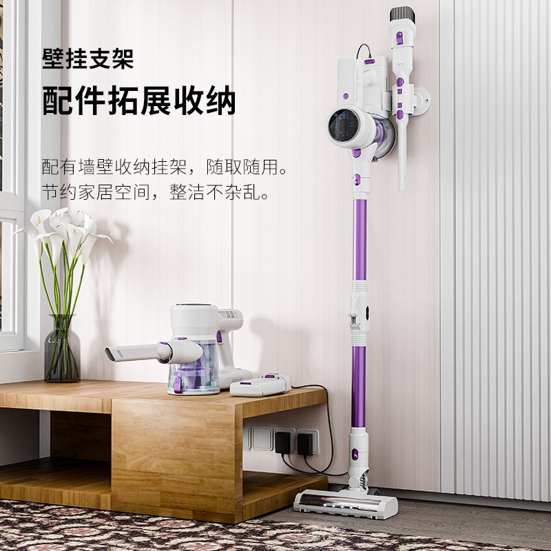 跨境手持立式无刷无线吸尘器家用电器大吸力350W充电便携式吸尘机图3