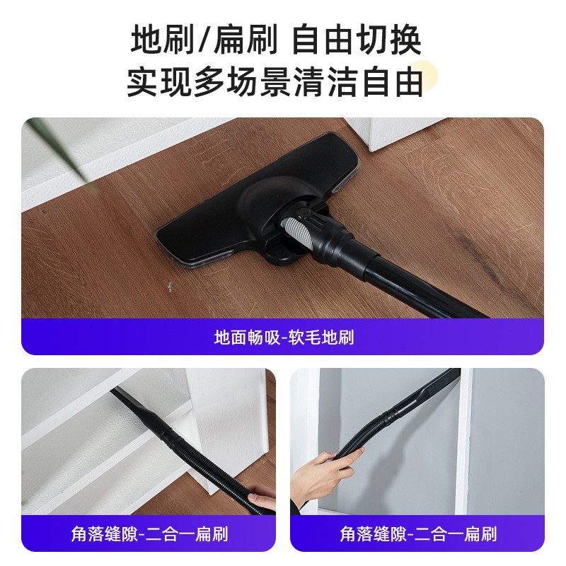 工厂吸尘器家用大吸力地毯跨境手持小型吸尘器强吸猫毛神器吸尘机图5