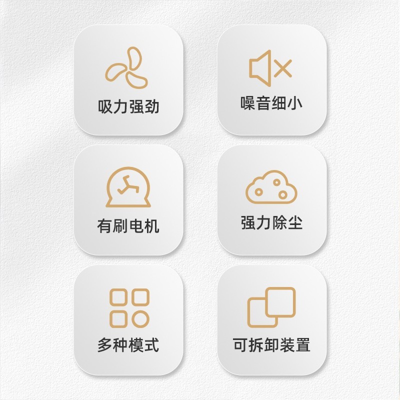 新品真空无线手持式吸尘器 家用小型跨境外贸无绳充电吸尘机图4