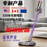 定制跨境新款吸尘器家用无线锂电池充电48KPa大吸力手持吸尘器